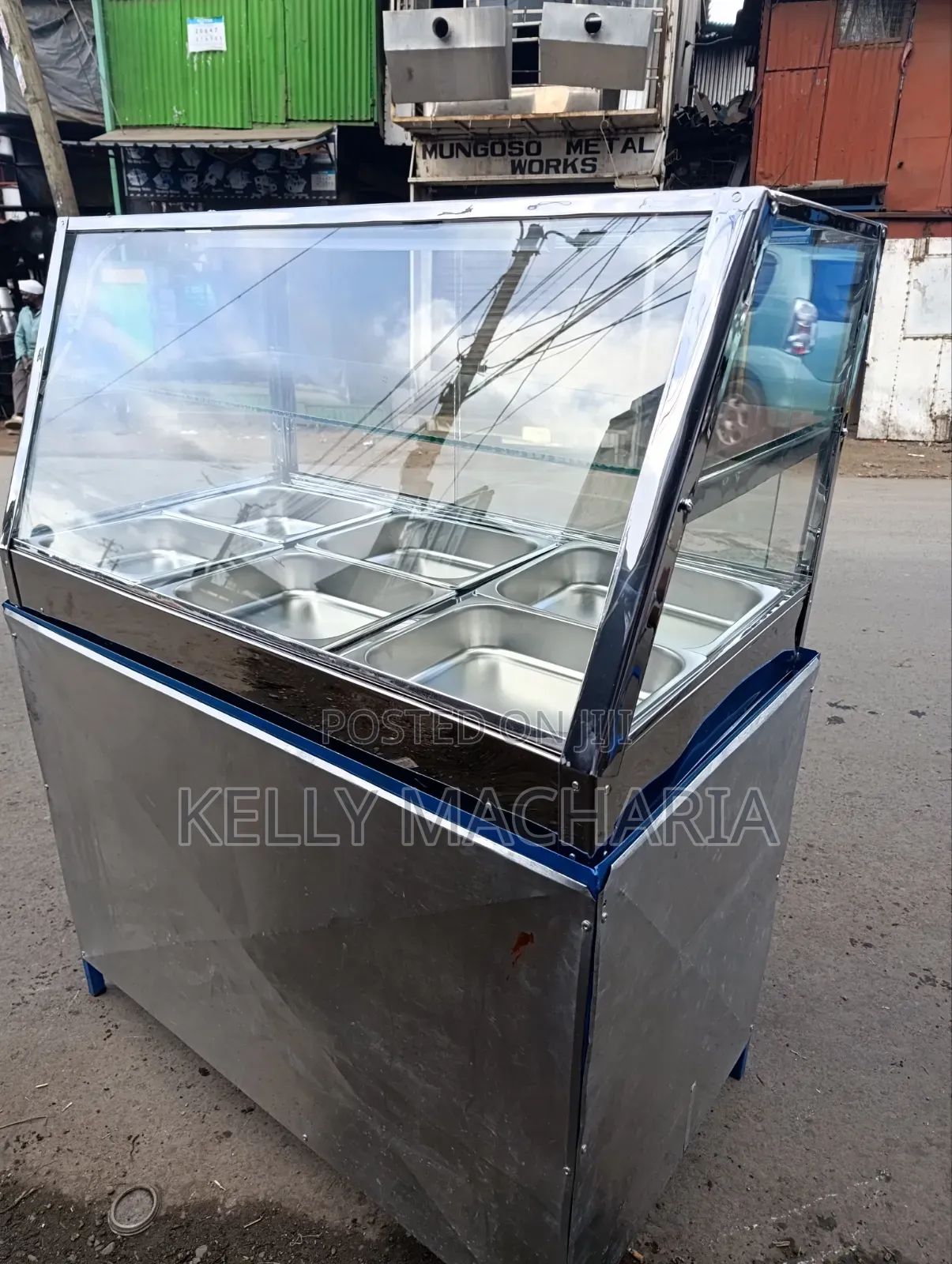 Electric Fast Food Warmers Display