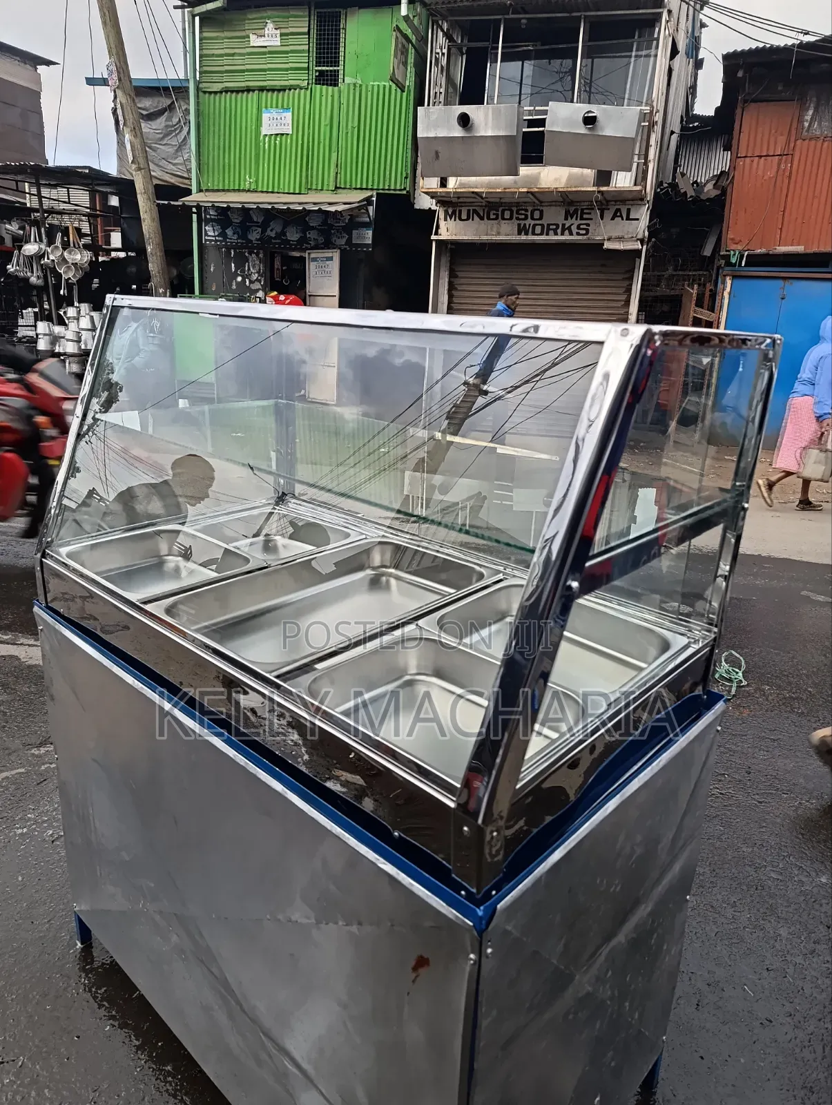 Electric Fast Food Warmers Display