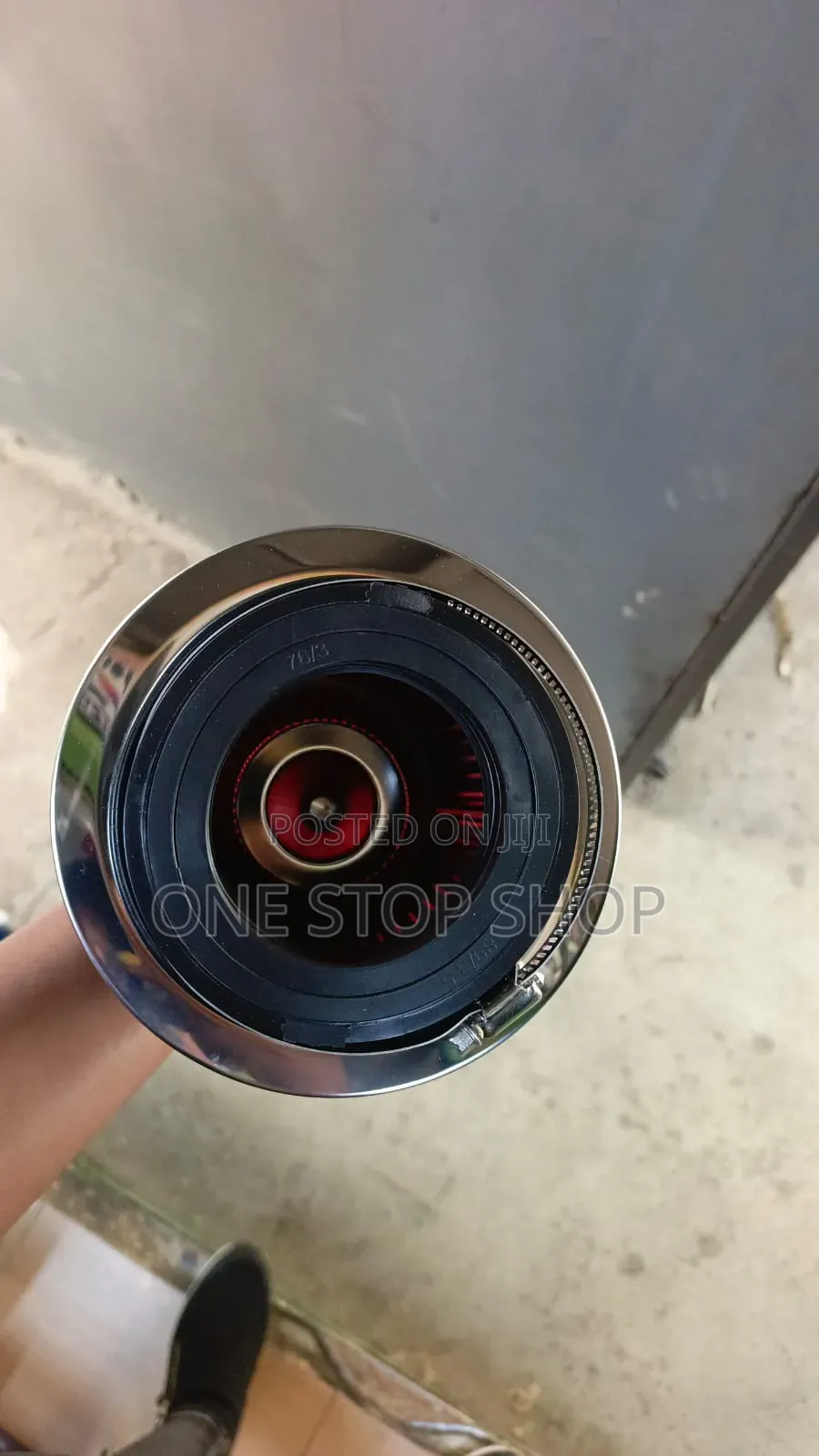 Red Cone Air Filter Designed to Fit 3,3.5,4inch Air Intake Hose