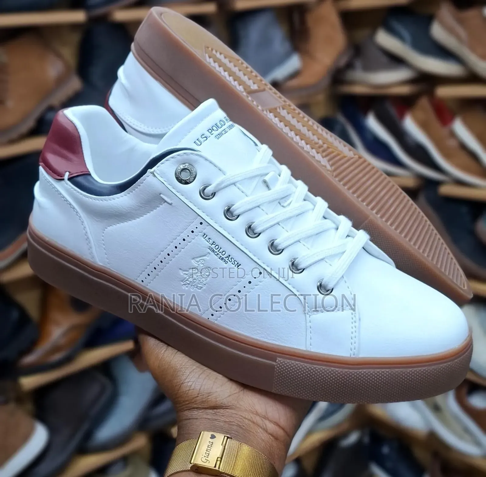 U.S Polo Assn White Casual