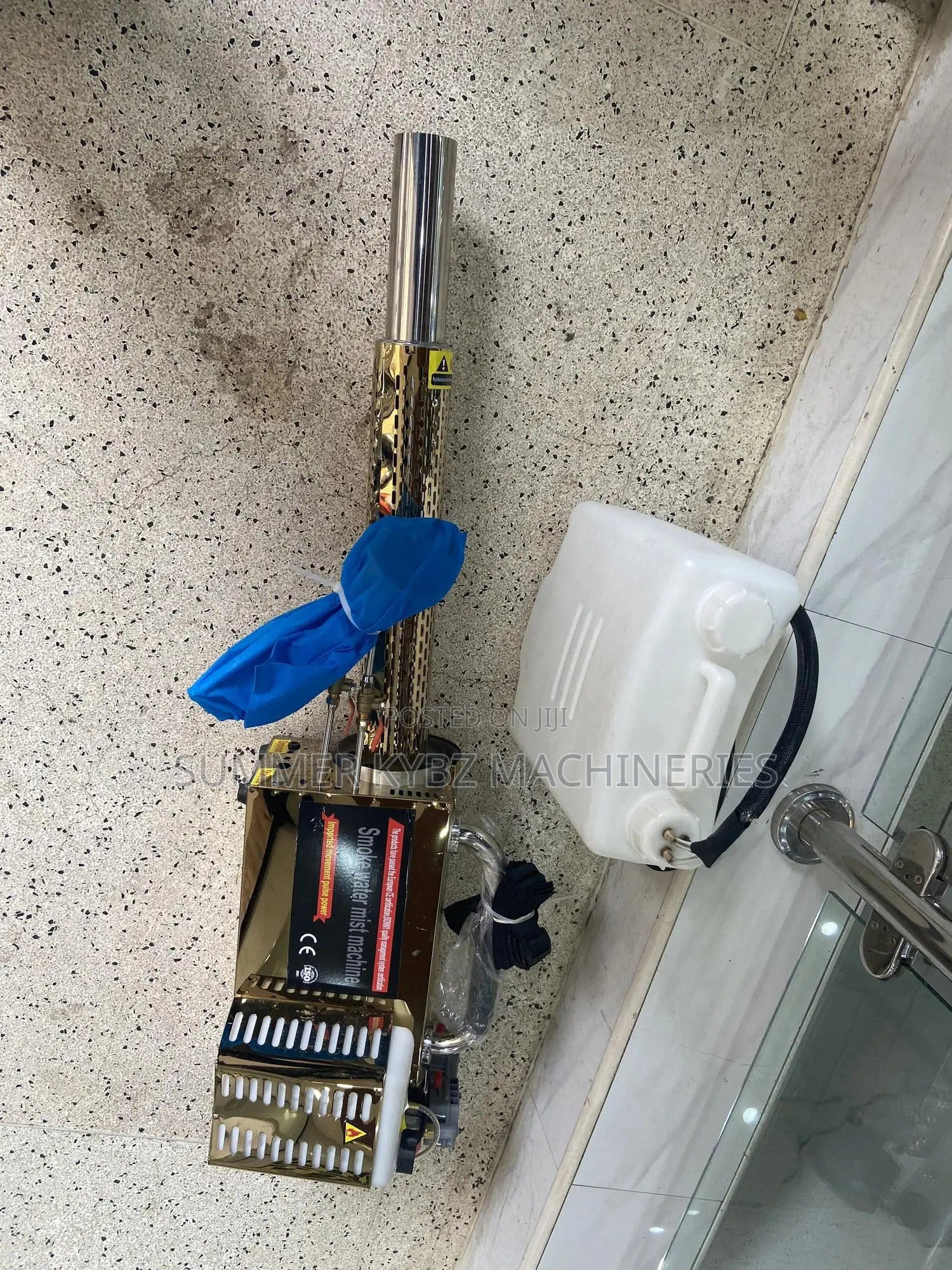 Gold-Colored Smoke Water Mist Machine / Fogging Machine