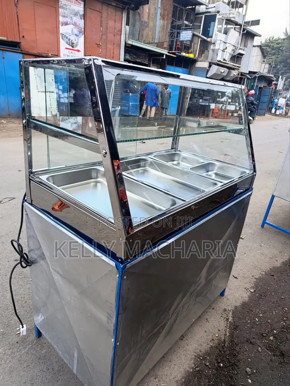 Electric Fast Food Warmers Display
