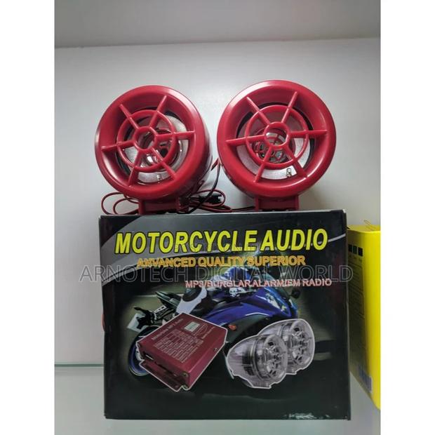 Motorbike Audio Systems,Mp3 Playback, Fm Bluetooth Connectivity