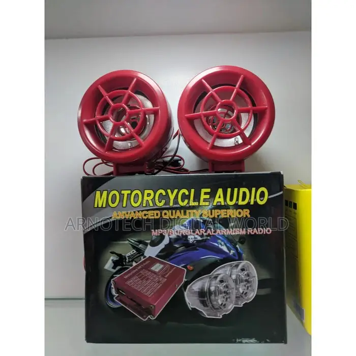 Motorbike Audio Systems,Mp3 Playback, Fm Bluetooth Connectivity
