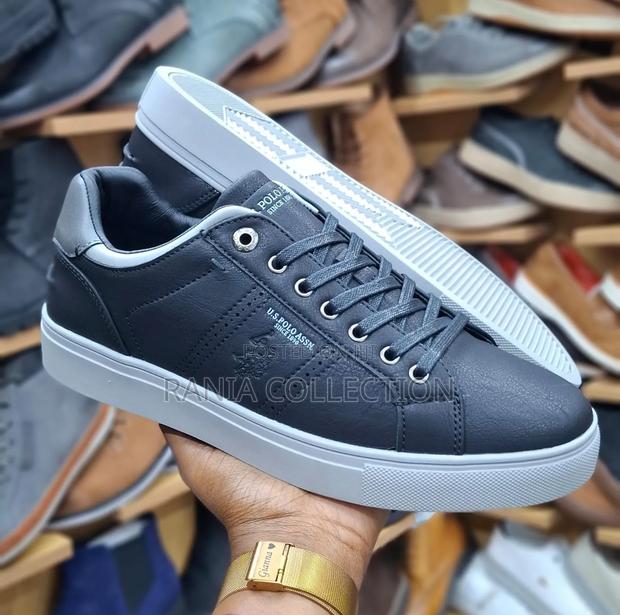 Black and Grey U.S Polo Assn Casuals - thumbnail 4