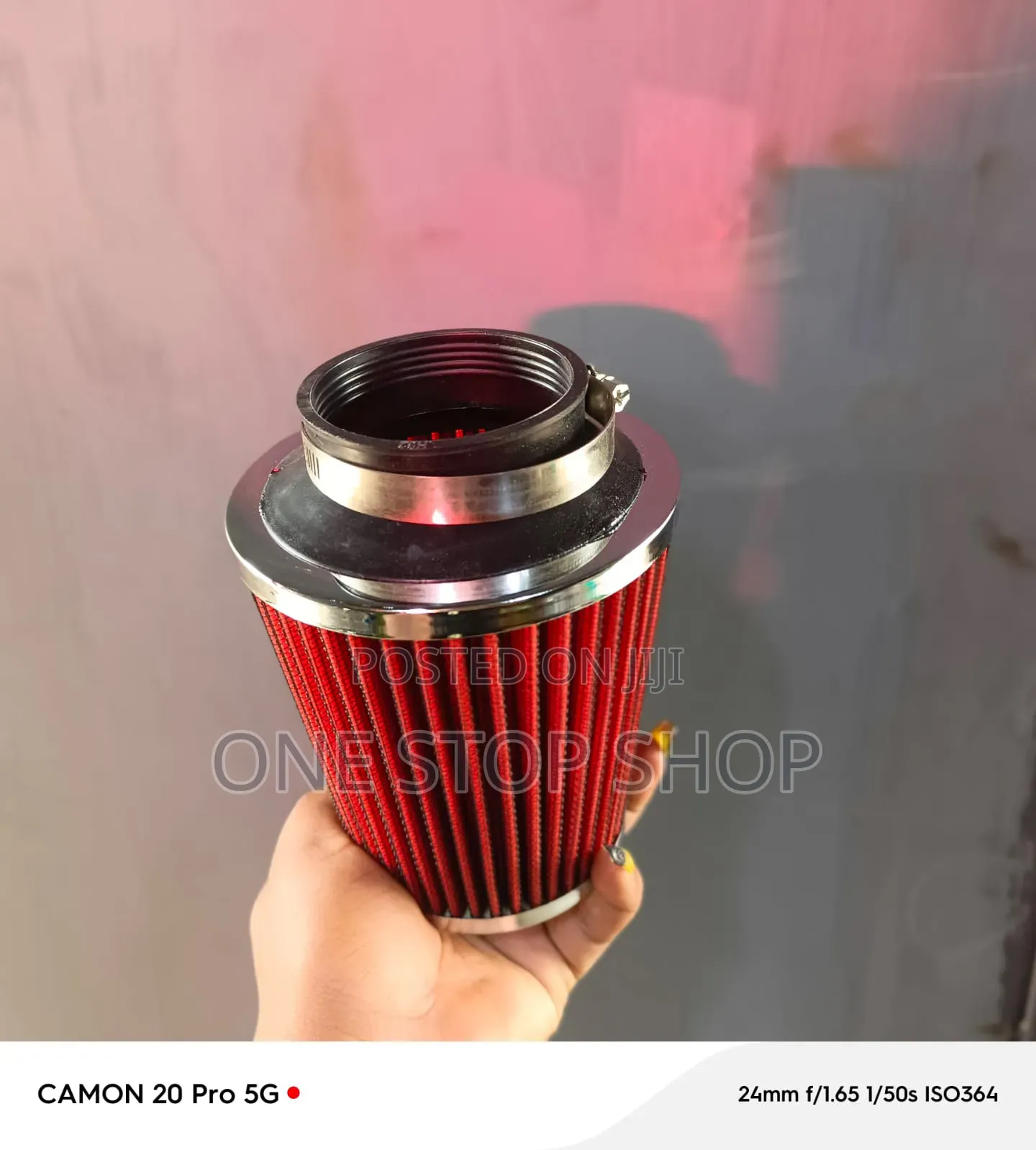 2.5"Car Intake Pipe Air Filter Increase Clean Volumetric Airflow