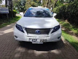 Lexus RX 450H FWD 2012 White