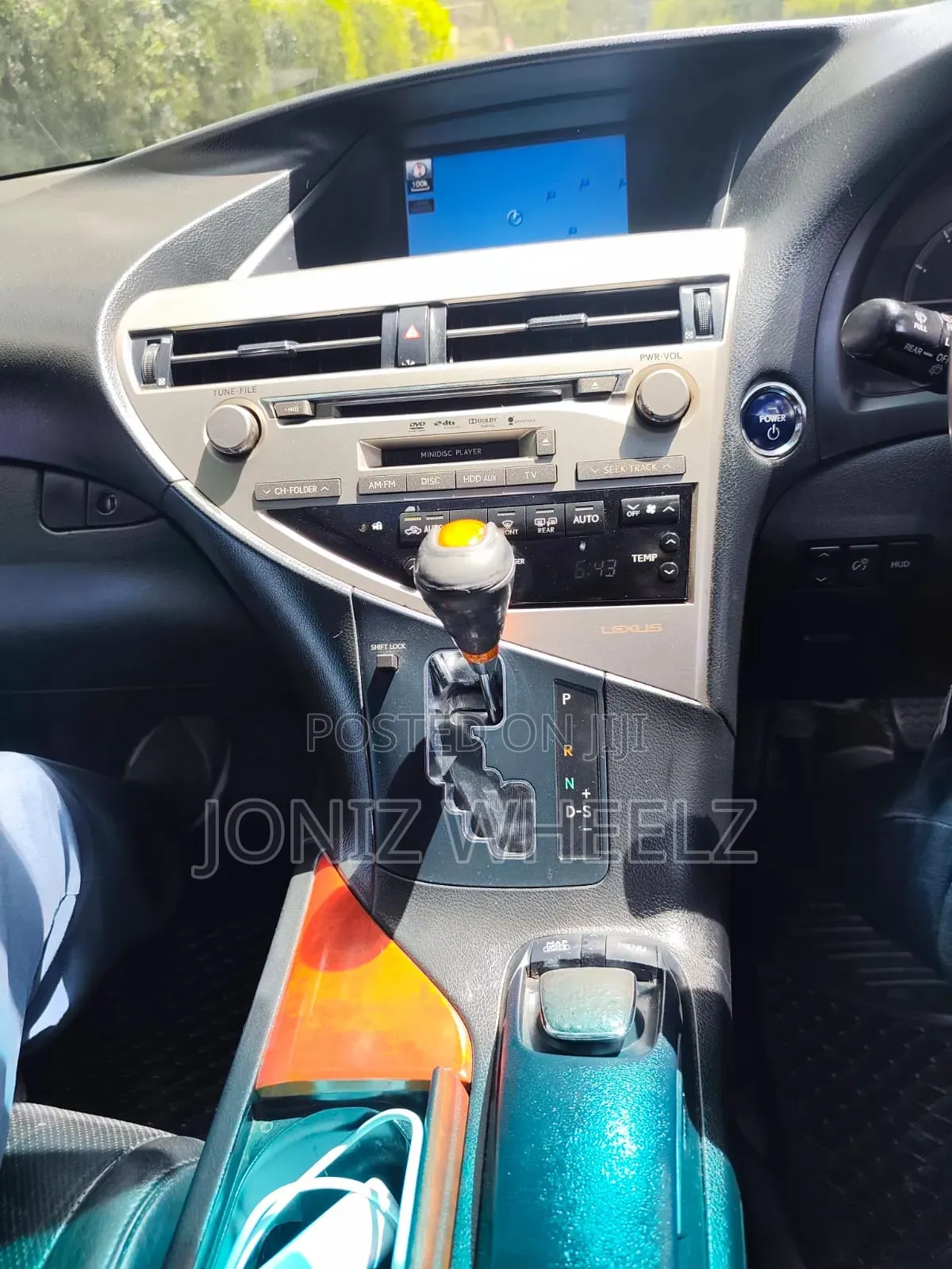 Lexus RX 450H FWD 2012 White