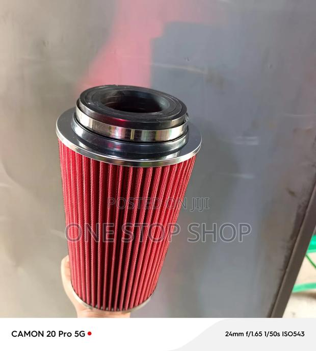 3/3.5/4inch High Flow Air Filter Washable Reusable Pleated Element