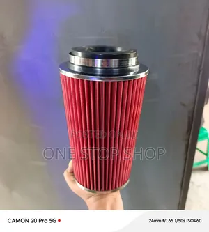 Cone Air Filter Improves Engine Airflow Fits Inlets With 3_4 Inches