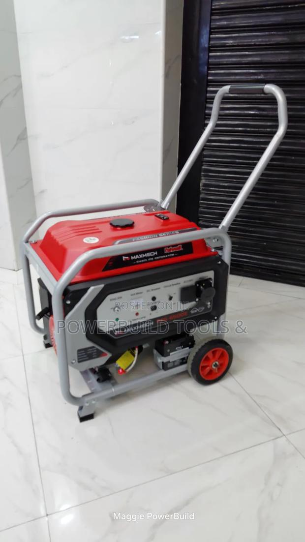 Maxmech RFS-6500e 7kva Keystart Petrol Generator - thumbnail 2
