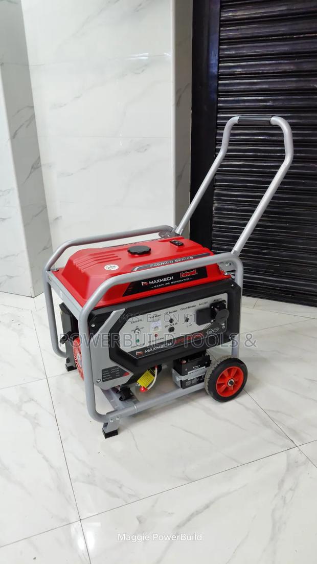 Maxmech RFS-6500e 7kva Keystart Petrol Generator - thumbnail 5