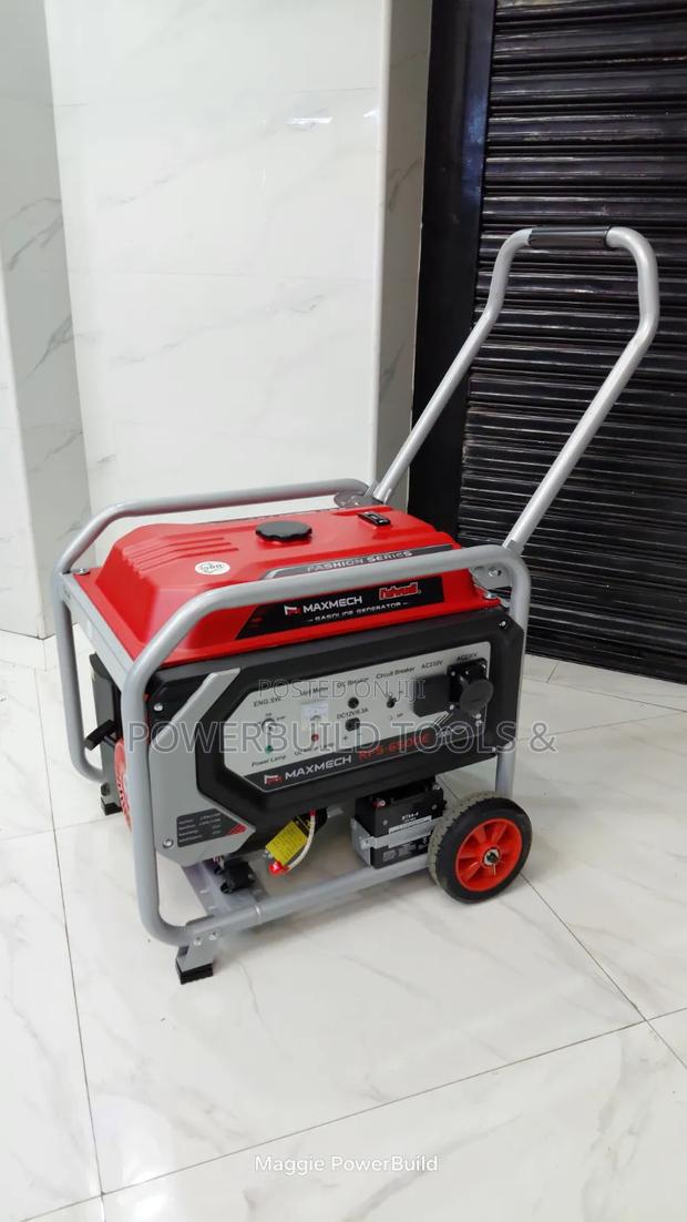 Maxmech RFS-6500e 7kva Keystart Petrol Generator - thumbnail 6