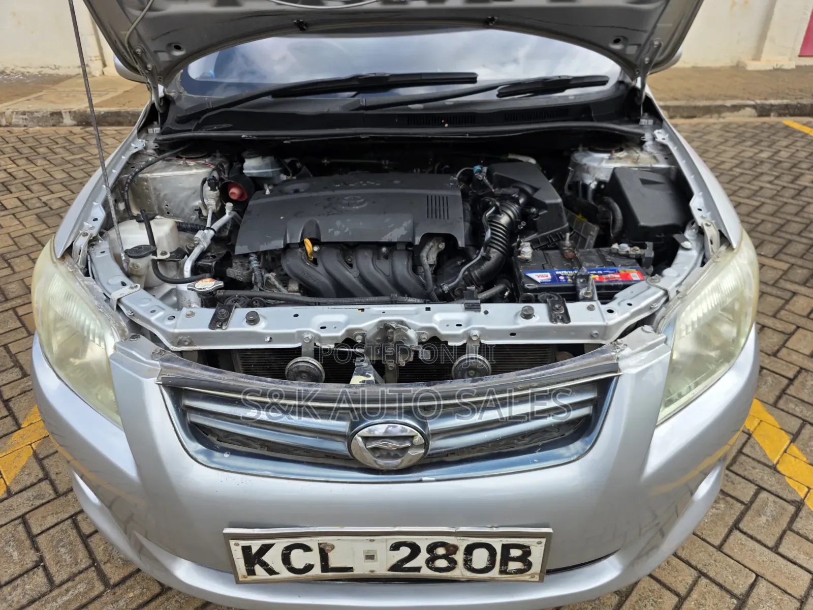 Toyota Corolla Fielder 2009 Silver