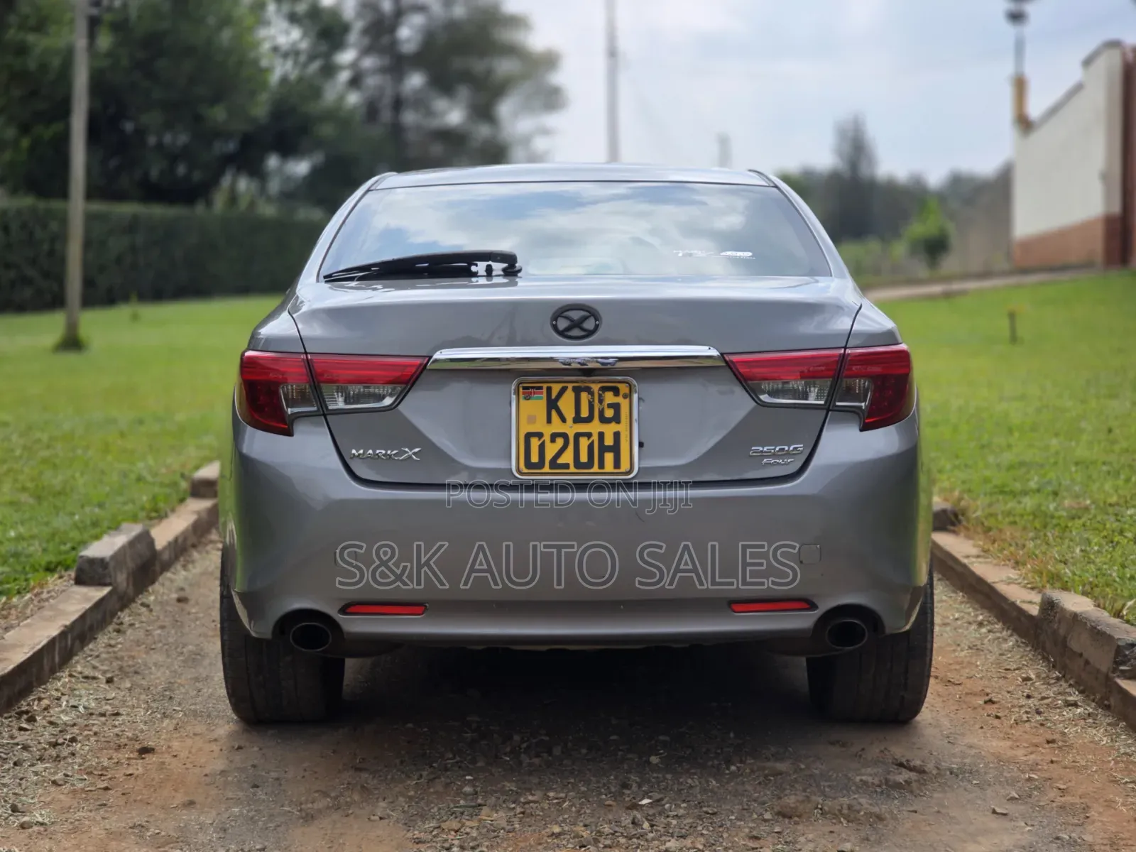 Toyota Mark X 2014 Silver