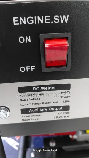 Freevel Wg-200i 7hp Welding Generator 130amps/1.2kva