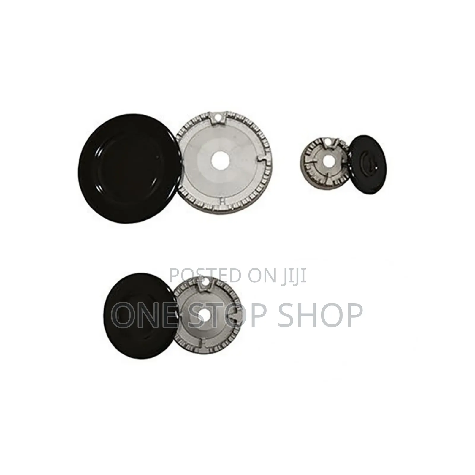 3pc Spare Gas Burner Heads Different Sizes