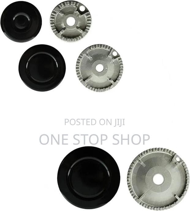3pc Replacement Gas Burner Parts Compatible With Various Gas Stove