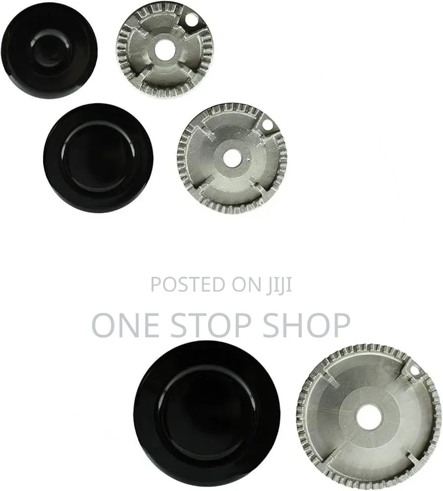 3pc Replacement Gas Burner Parts Compatible With Various Gas Stove