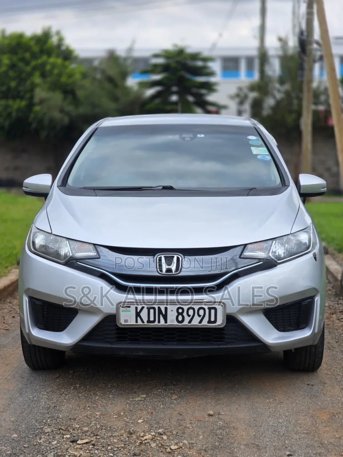 Honda Fit 2015 Silver