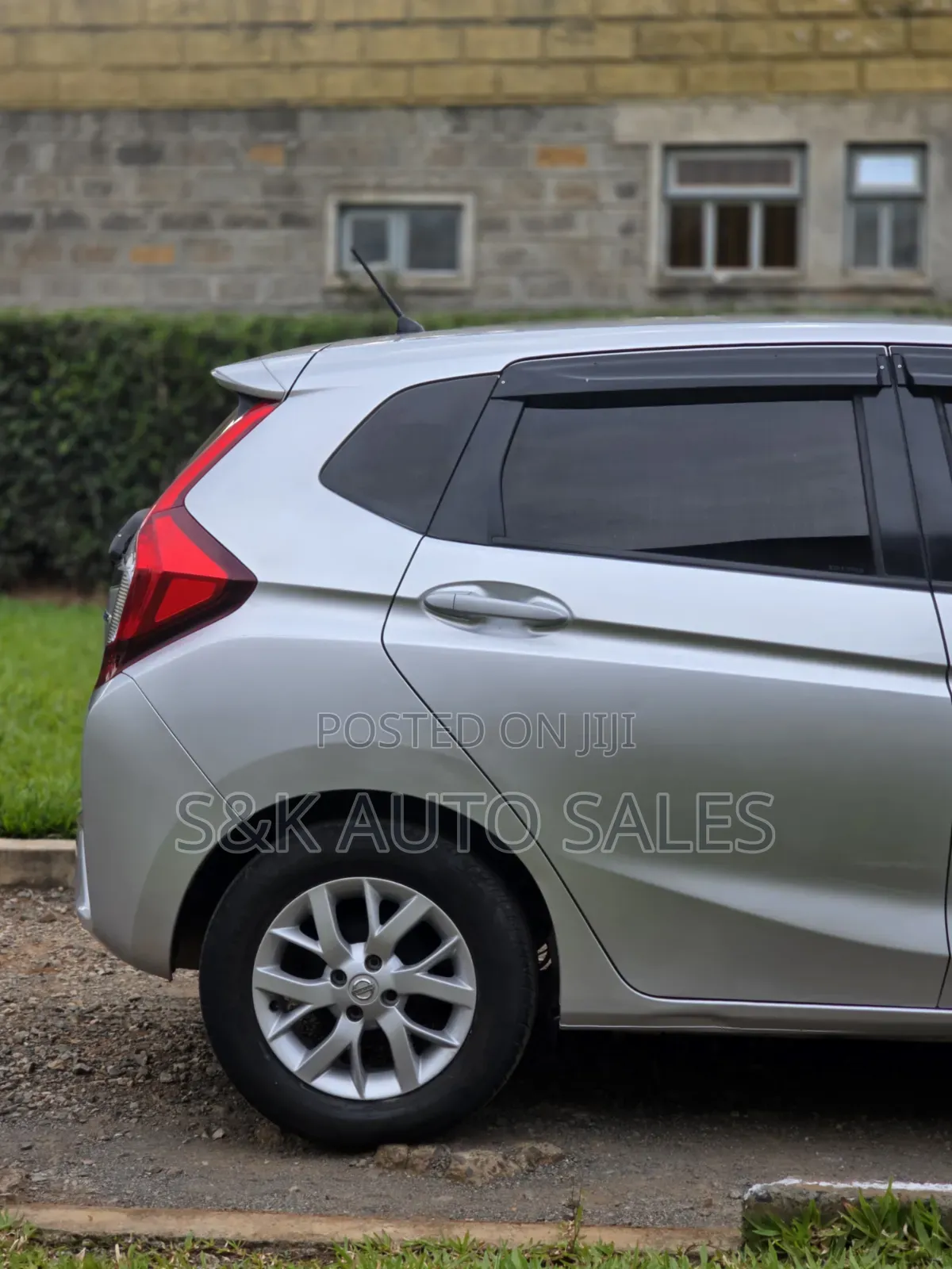 Honda Fit 2015 Silver