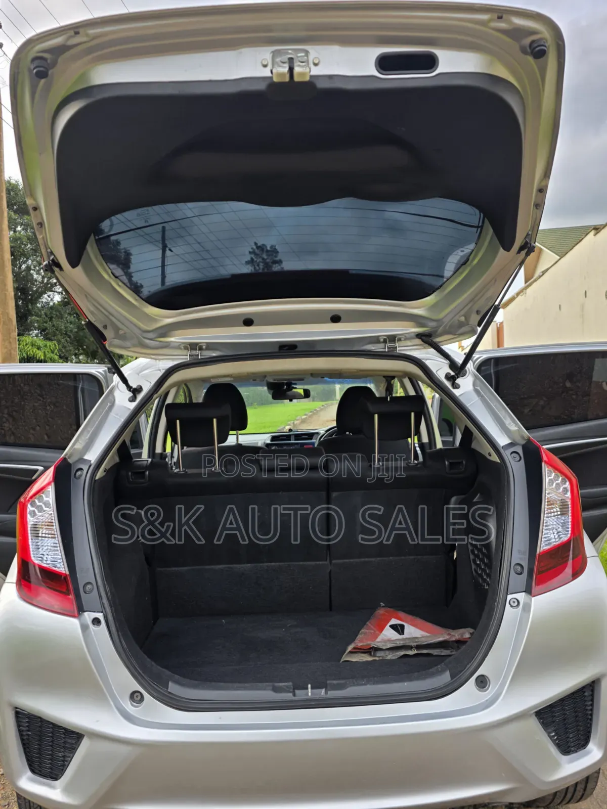 Honda Fit 2015 Silver