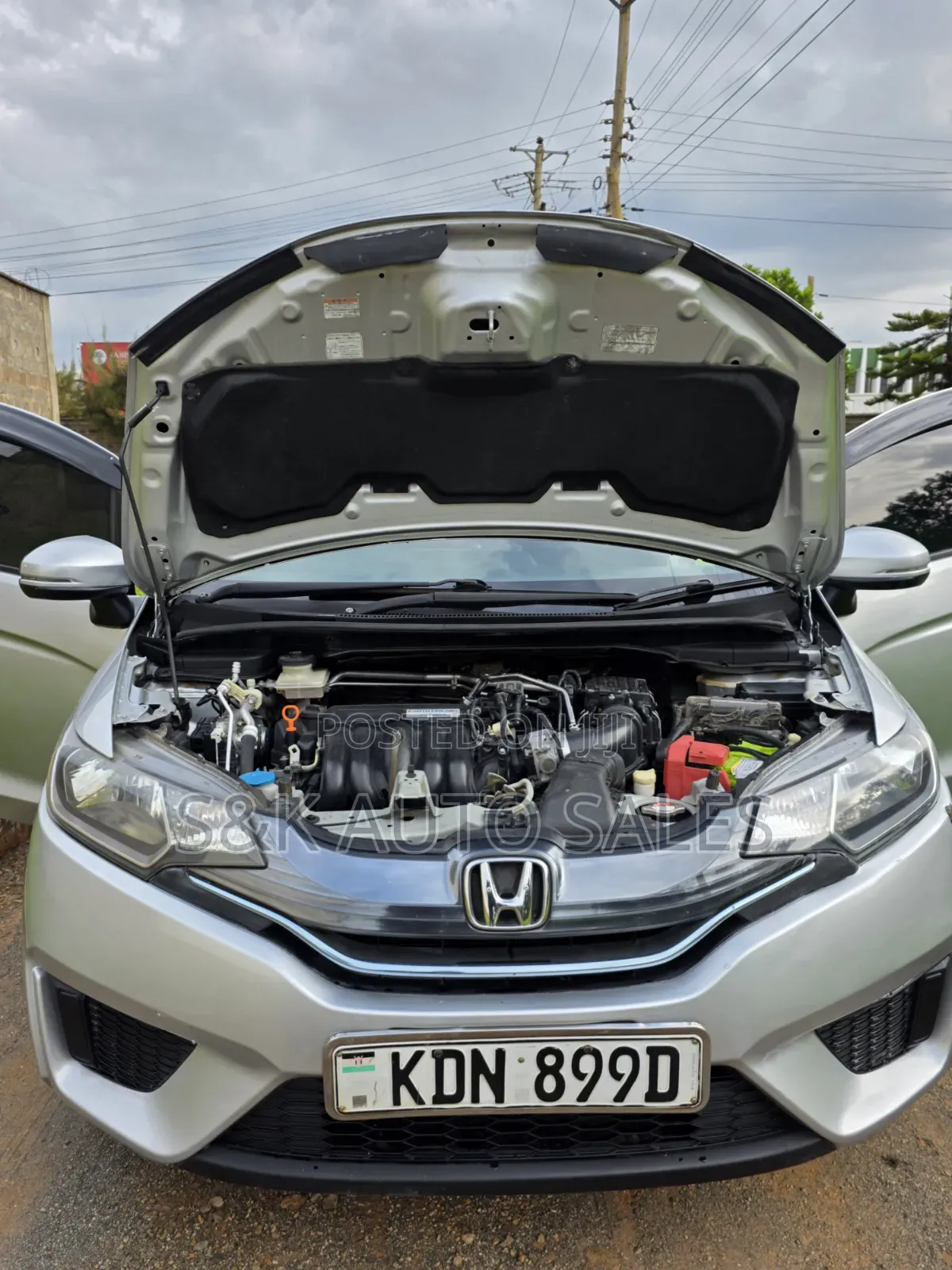Honda Fit 2015 Silver