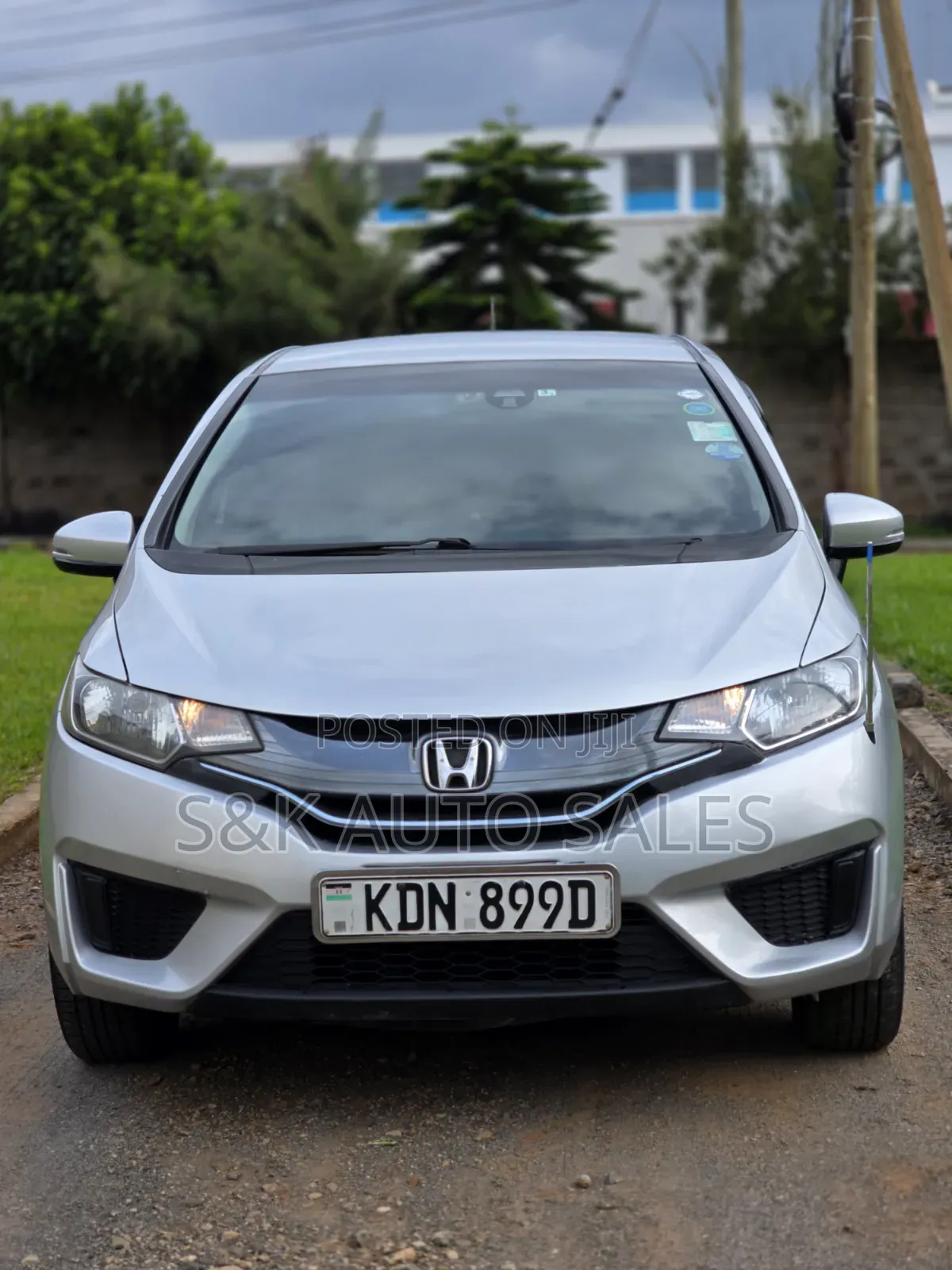 Honda Fit 2015 Silver