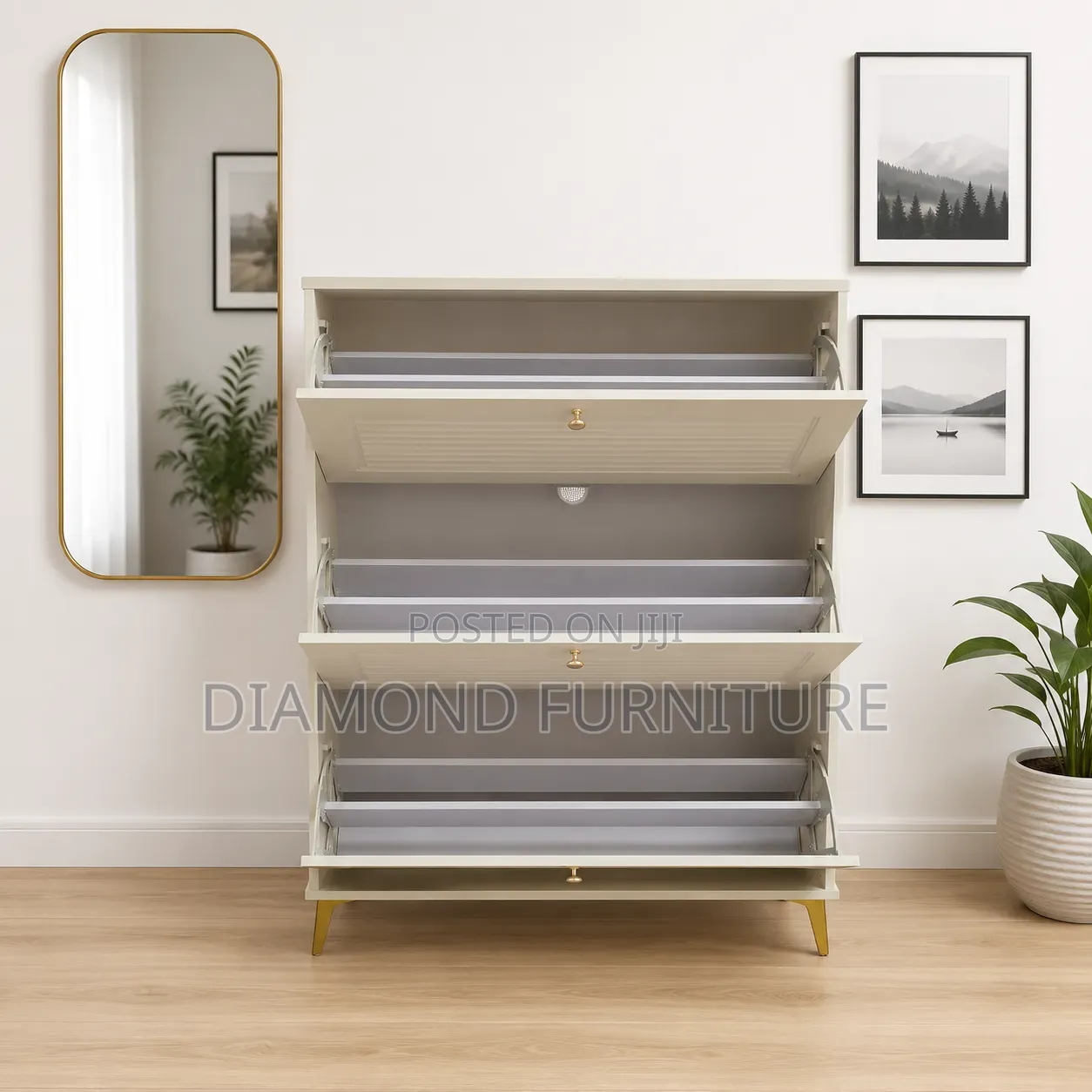 Flip Shoe Rack Cabinet