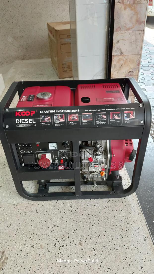 Koop Kdf11000xe 10kva Three Phase Keystart Aircooled Diesel Generator - thumbnail 2