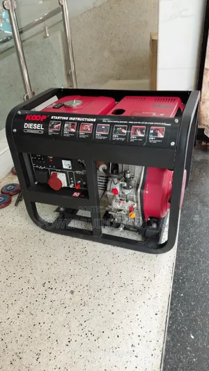 Koop Kdf11000xe 10kva Three Phase Keystart Aircooled Diesel Generator