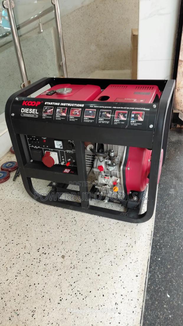 Koop Kdf11000xe 10kva Three Phase Keystart Aircooled Diesel Generator - thumbnail 3