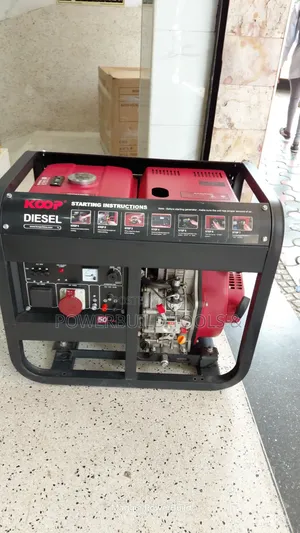Koop Kdf11000xe 10kva Three Phase Keystart Aircooled Diesel Generator