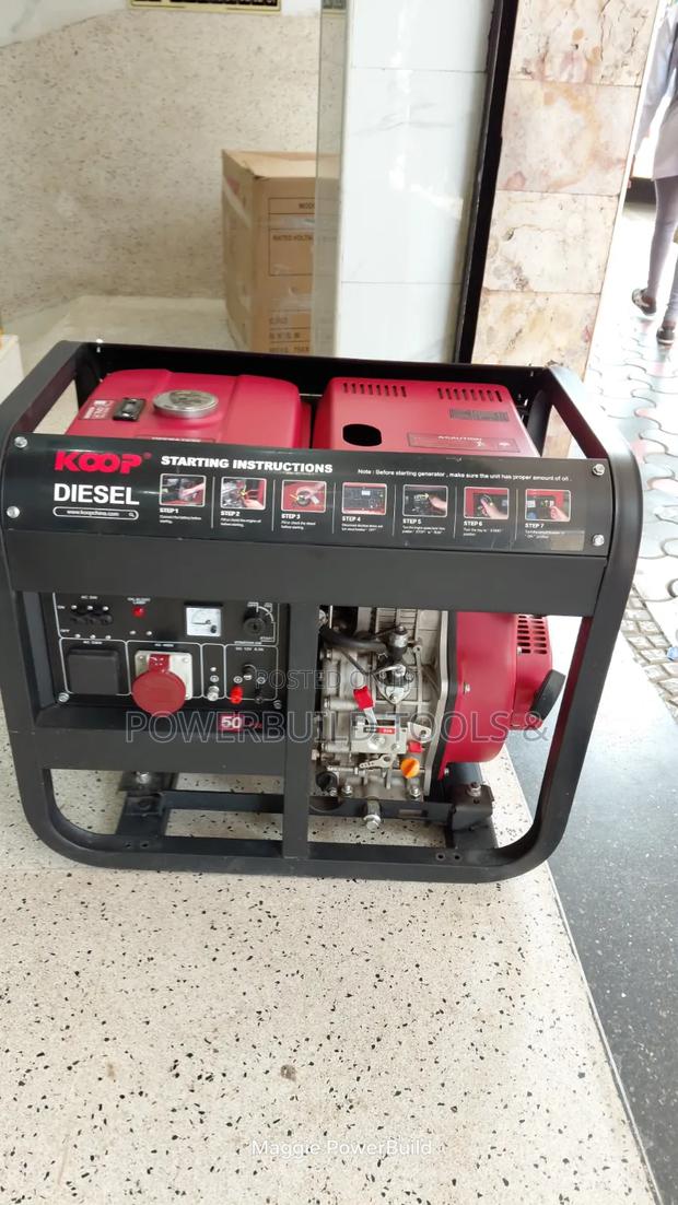 Koop Kdf11000xe 10kva Three Phase Keystart Aircooled Diesel Generator - thumbnail 4