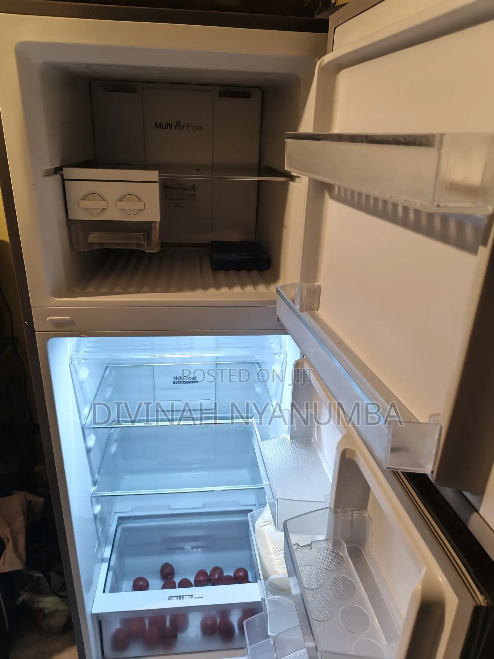 Mika Fridge 348l With 2years Guarantee Left Clean