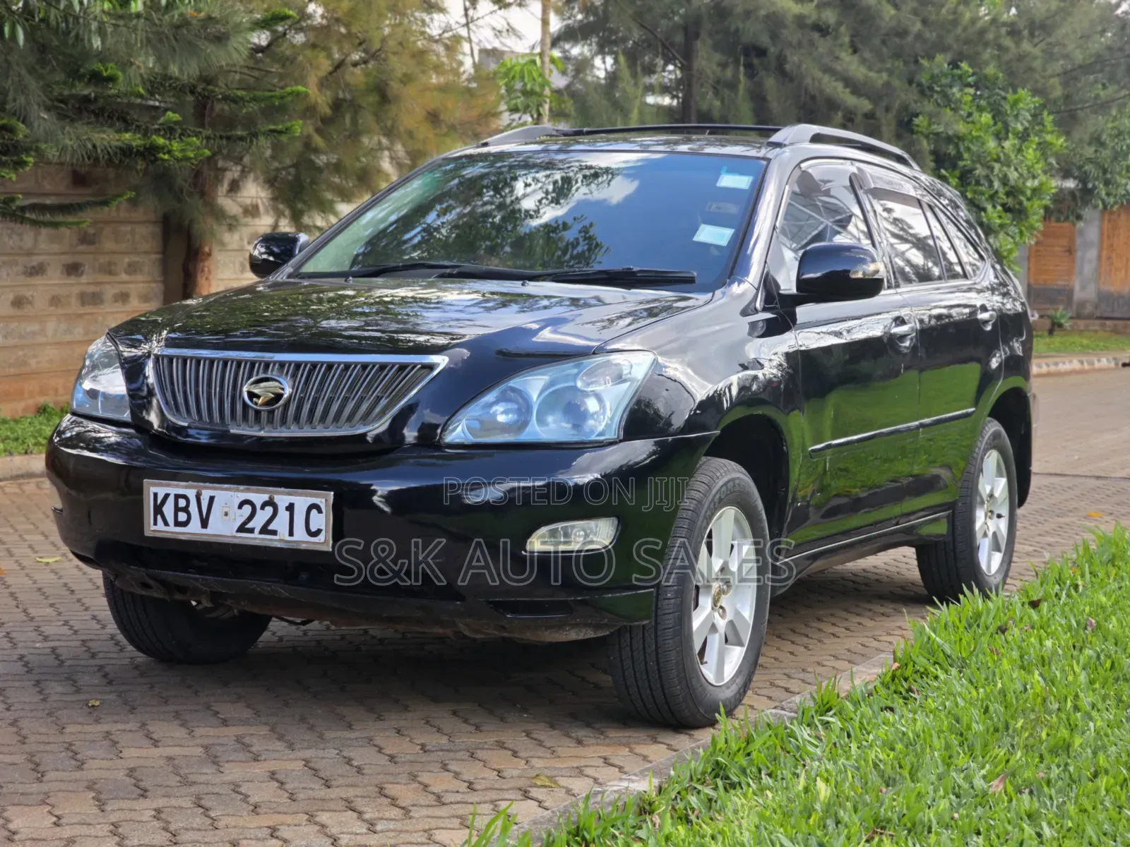 Toyota Harrier 2007 Black