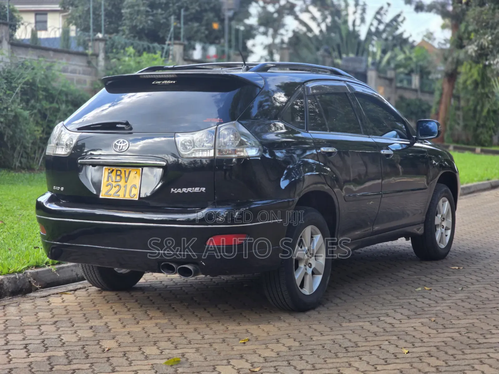 Toyota Harrier 2007 Black