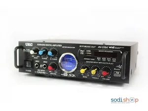 Ukc Bluetooth Amplifier With Microphone Inputs For Home/Professional