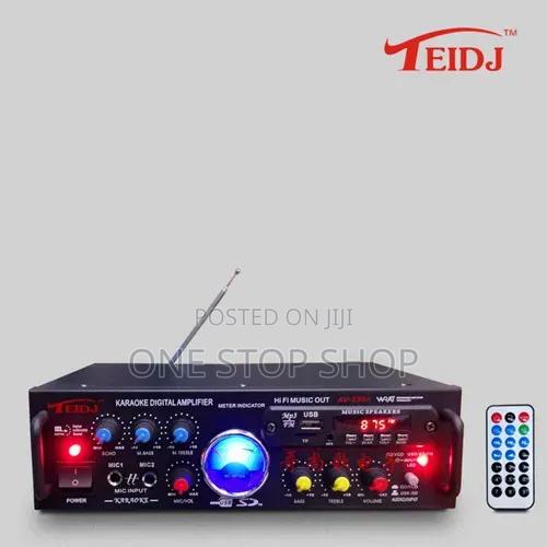 Ukc Bluetooth Amplifier With Microphone Inputs For Home/Professional