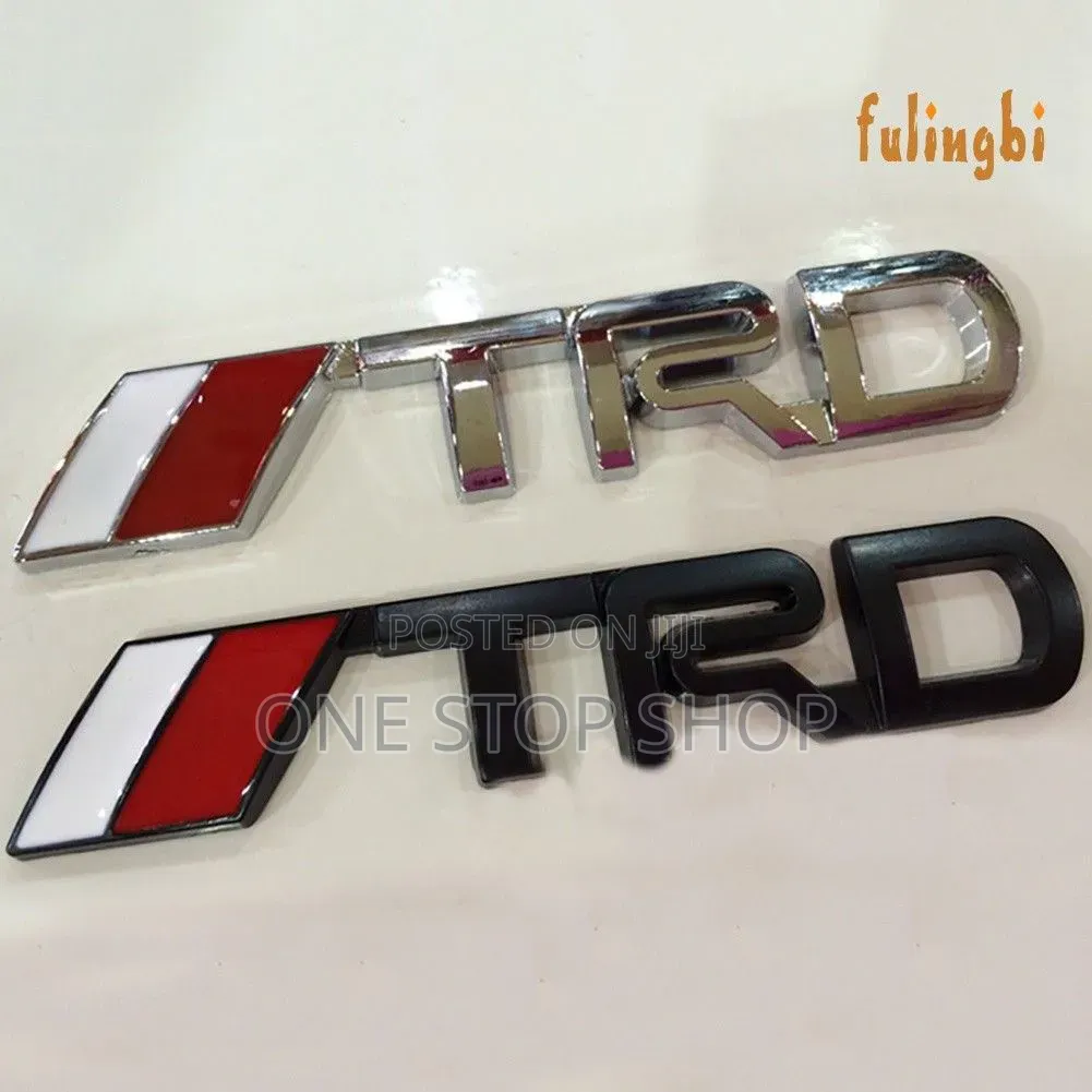 3d Trd Emblems Designed To Stick On Car Bodies Or Fenders