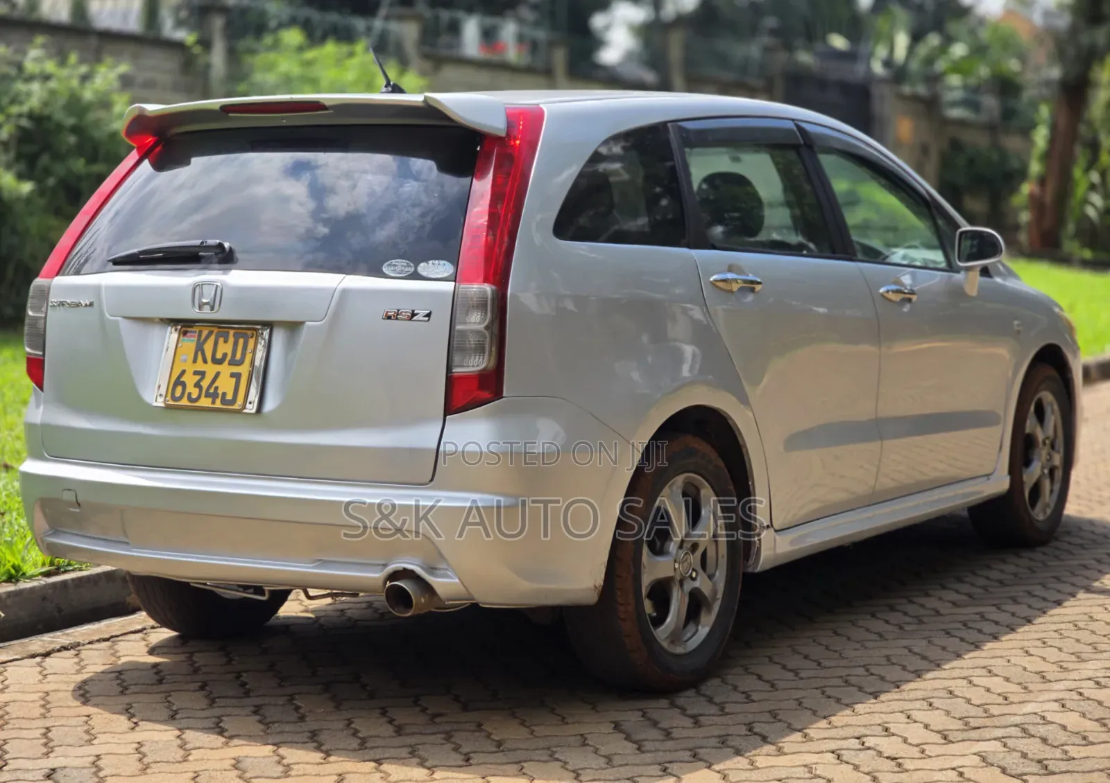Honda Stream 2008 Silver