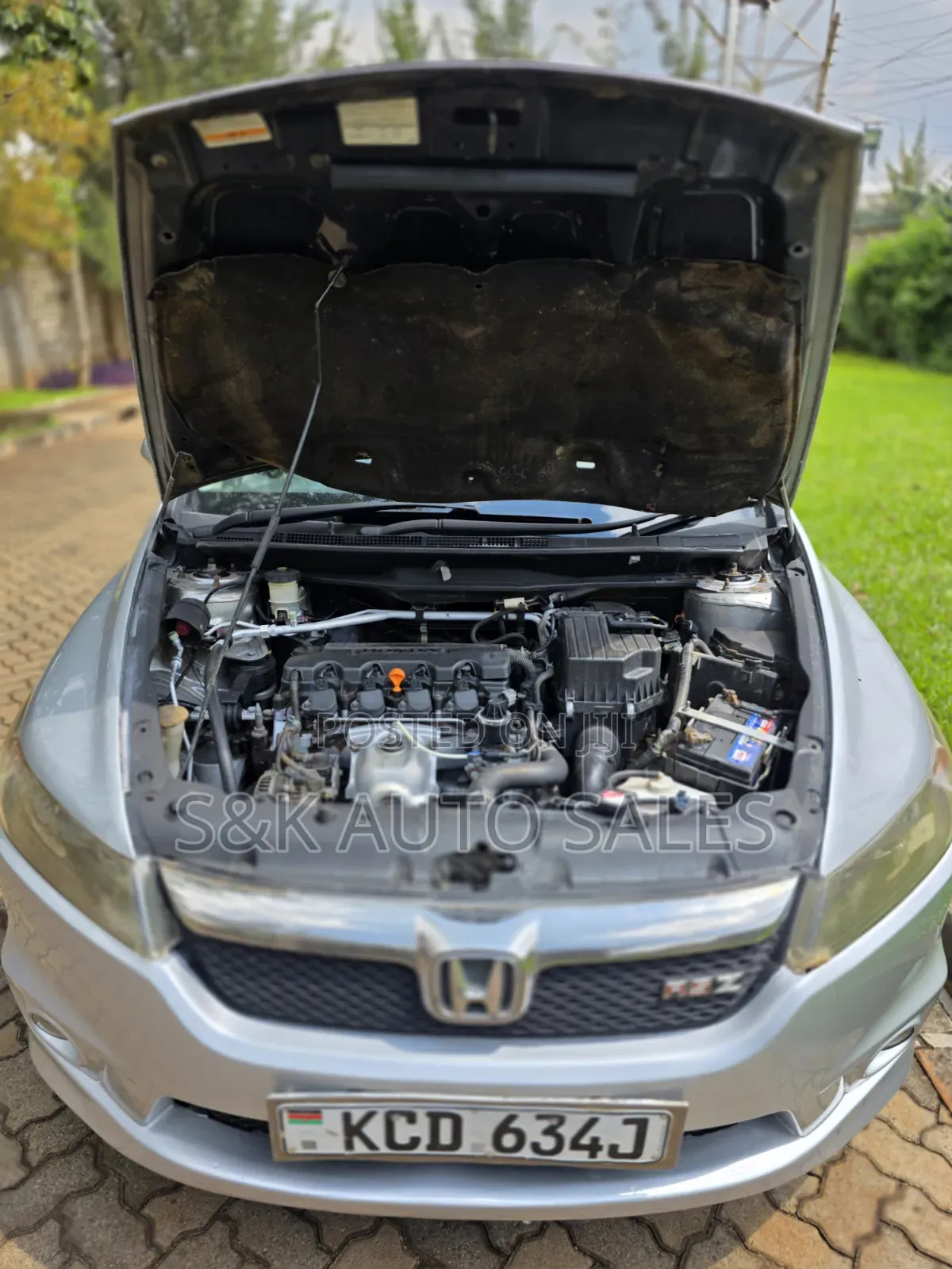 Honda Stream 2008 Silver