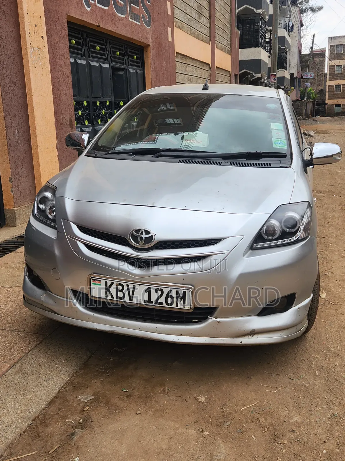 Toyota Belta 2007 Silver