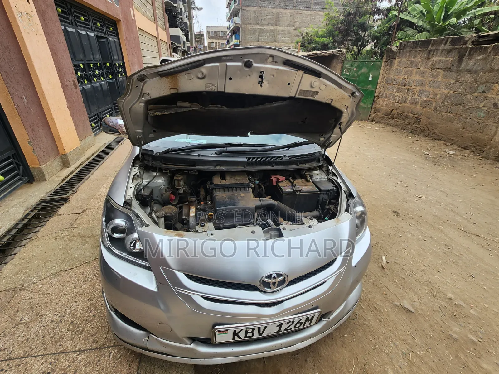 Toyota Belta 2007 Silver