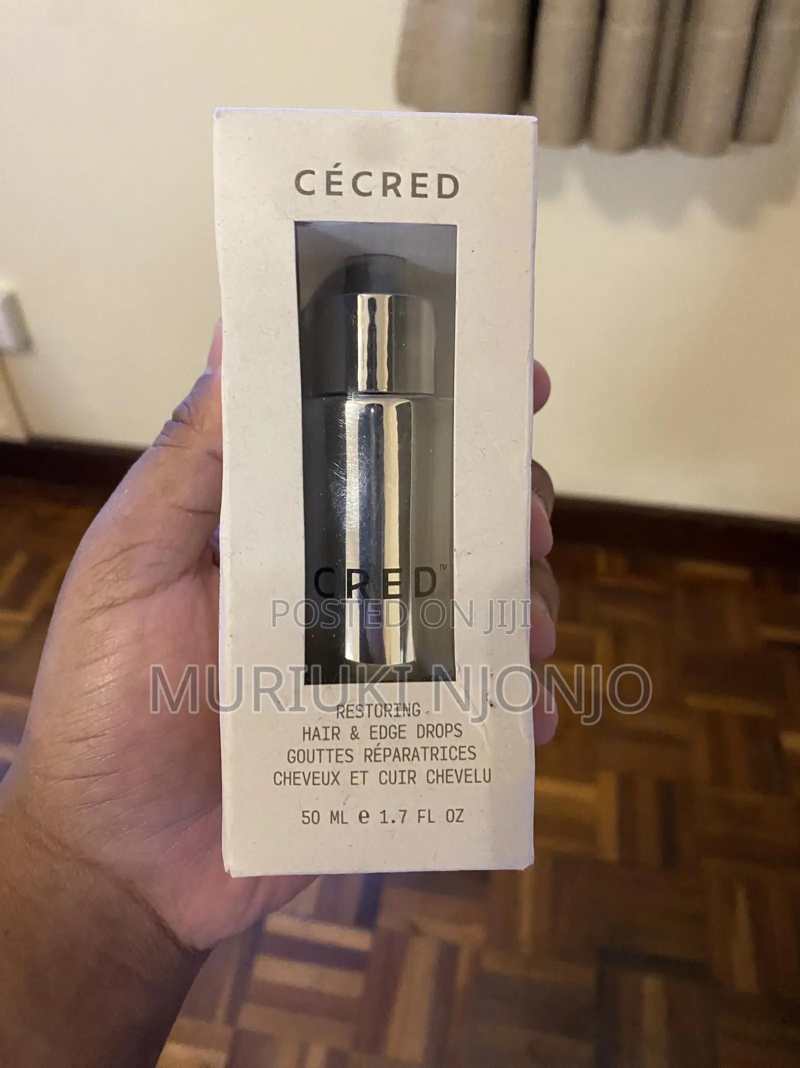 Cécred Restoring Hair Edge Drops (50ml) -- Original, Unopened