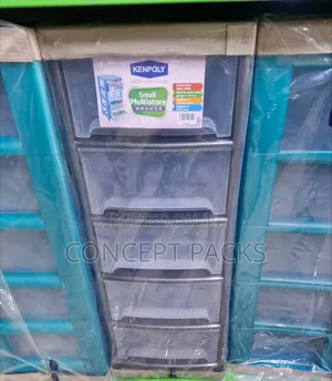 Plastic Multi Storage 5 Drawer.