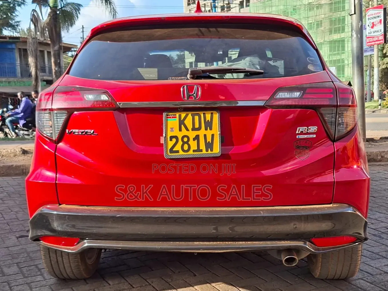 Honda Vezel 2018 Red
