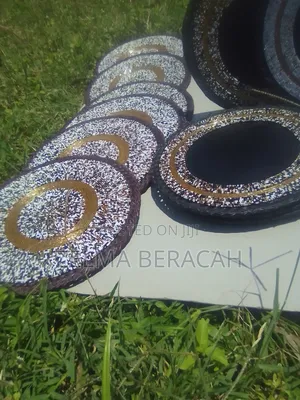 Beaded 18' Round Wall Frames for Mirrors and Photos