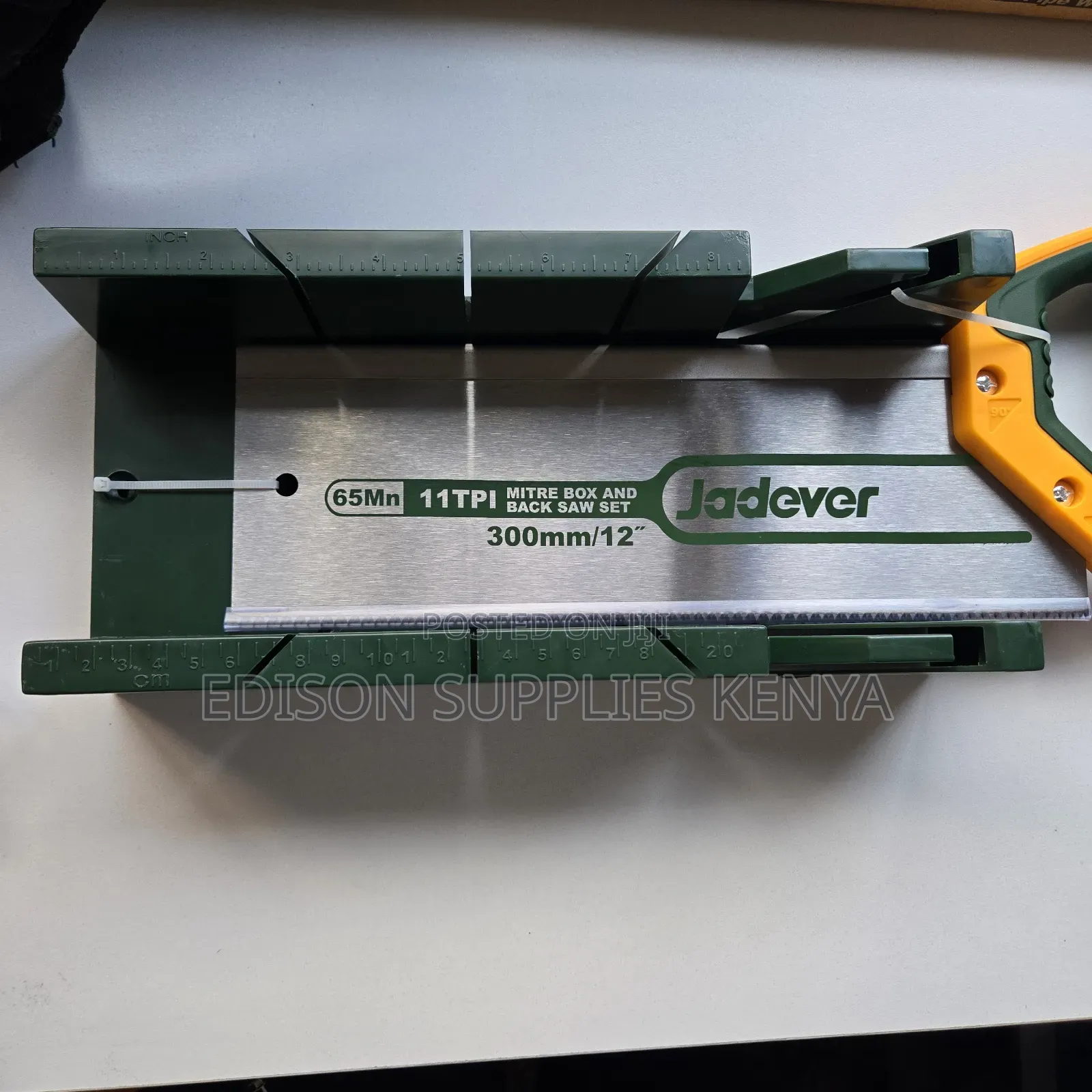 Mitre Box With Back Saw Set Jadever 12" Wood Hand Saw 300mm
