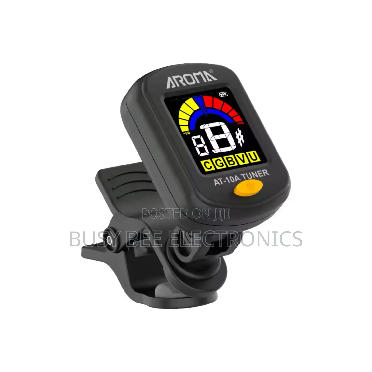 Aroma At-10a Rechargeable Clip-on Guitar Tuner